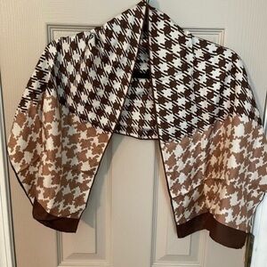 Echo Vintage Houndstooth Long Scarf